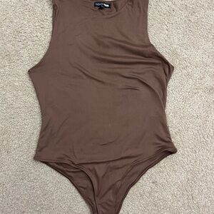 Fashion Nova Brown Bodysuit